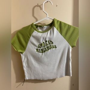 crop tee from garage